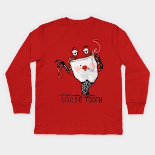 Loose Tooth Kids Long Sleeve T-Shirt